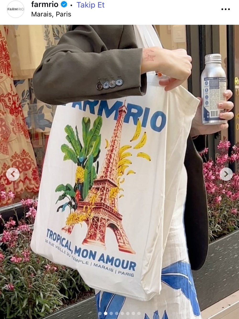 Farm Rio Tote Bag - Picture 8 of 15